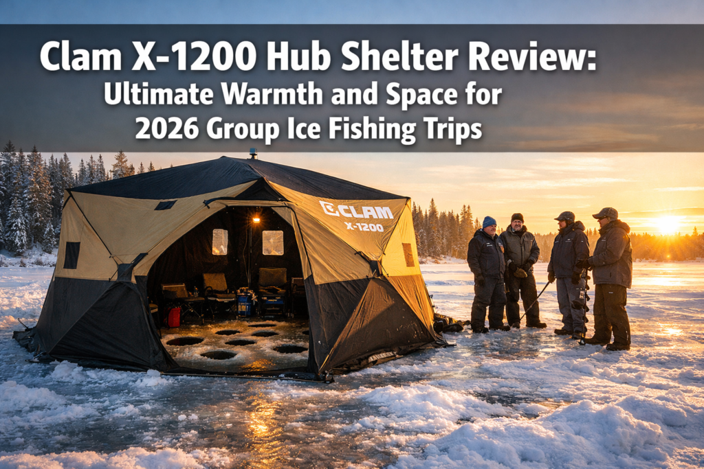 Clam X-1200 Hub Shelter Review: Ultimate Warmth and Space for 2026 Group Ice Fishing Trips
