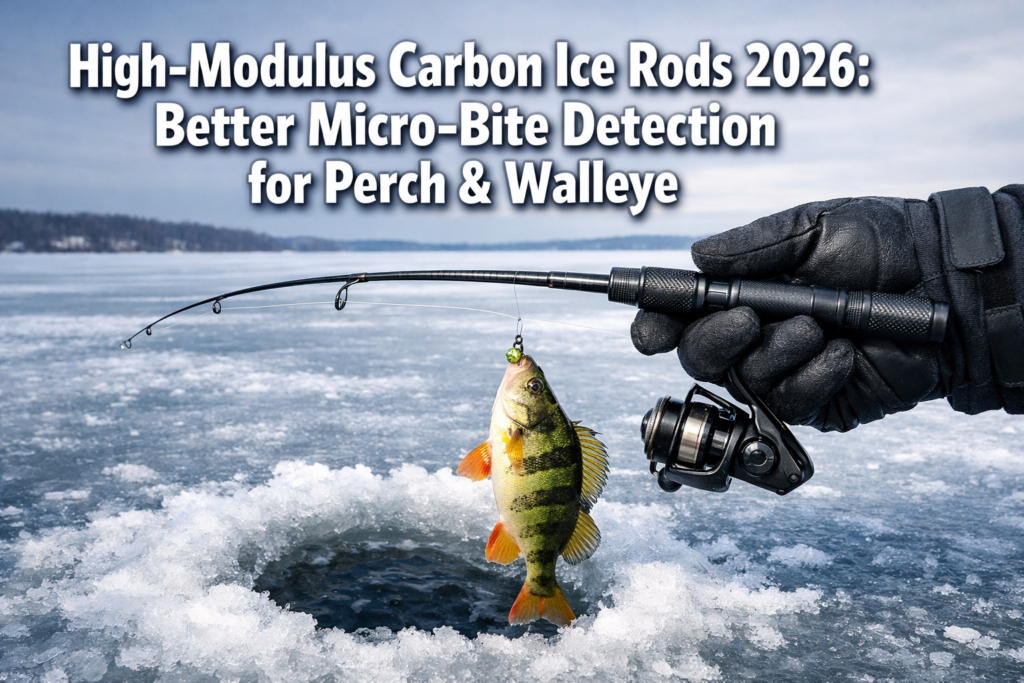 High-Modulus Carbon Ice Rods 2026: 38% Better Micro-Bite Detection for Perch and Walleye
