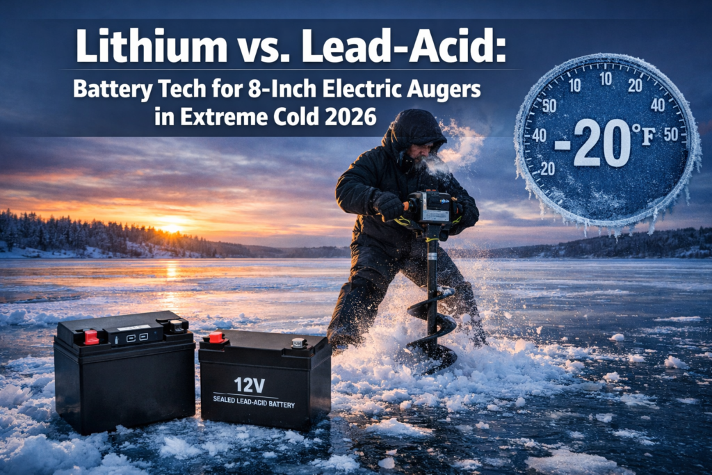 Battery Technology for 8-Inch Electric Augers: Lithium vs. Lead-Acid Runtime in Extreme Cold 2026