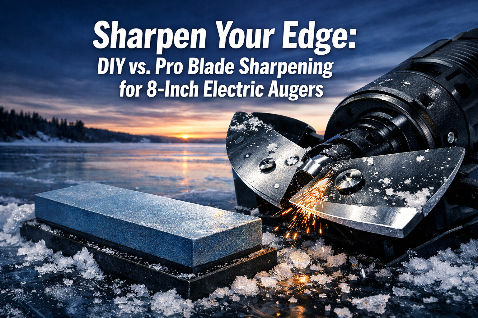 Blade Sharpening Techniques for 8-Inch Electric Augers: DIY vs. Professional Services and Cost Analysis