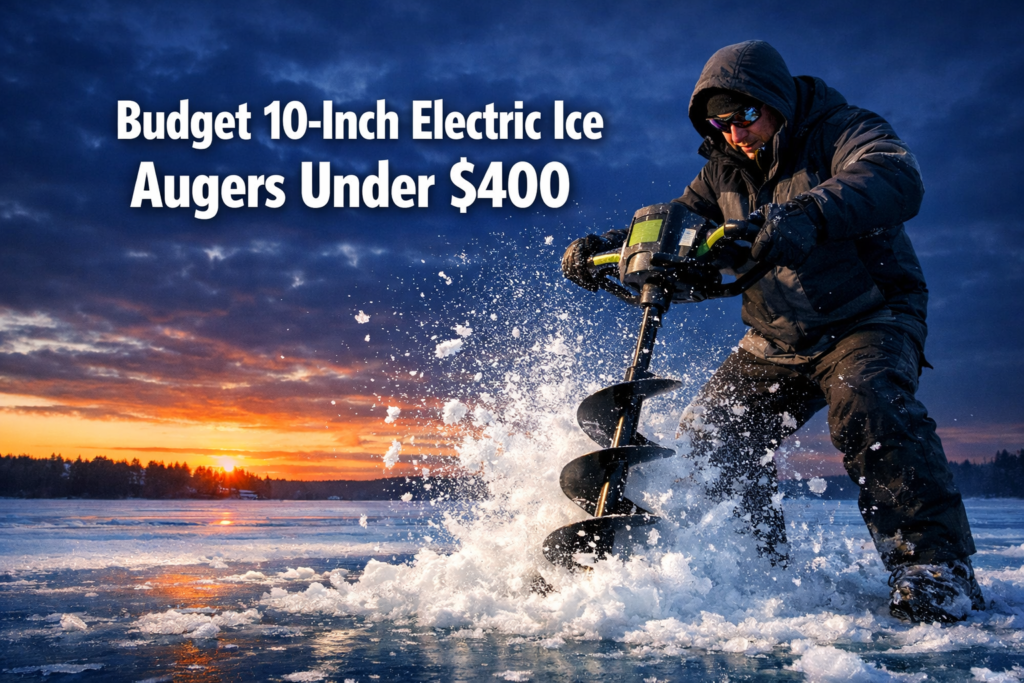 Budget 10-Inch Electric Ice Augers Under $400: Value Picks That Cut 30-Inch Ice Like Pros