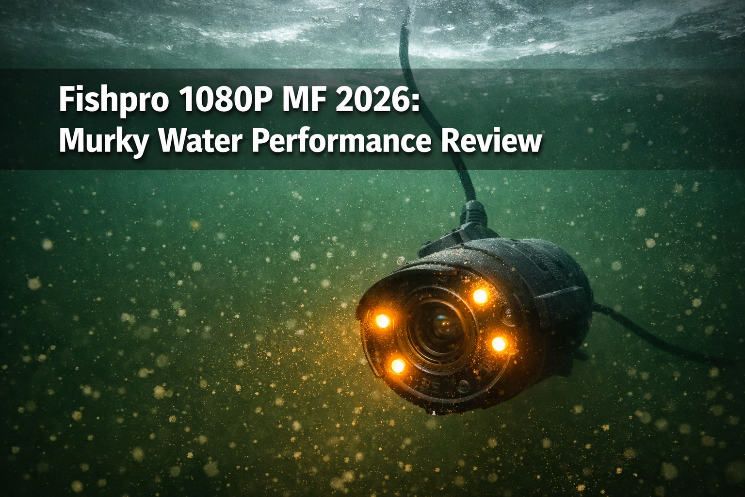 Fishpro 1080P MF 2026 Model: Unboxing, Tests, and Murky Water Performance Review