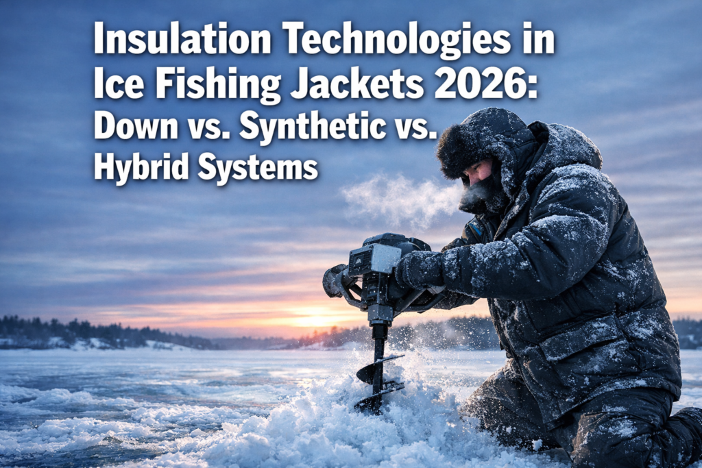 Insulation Technologies in Ice Fishing Jackets 2026: Down vs. Synthetic vs. Hybrid Systems