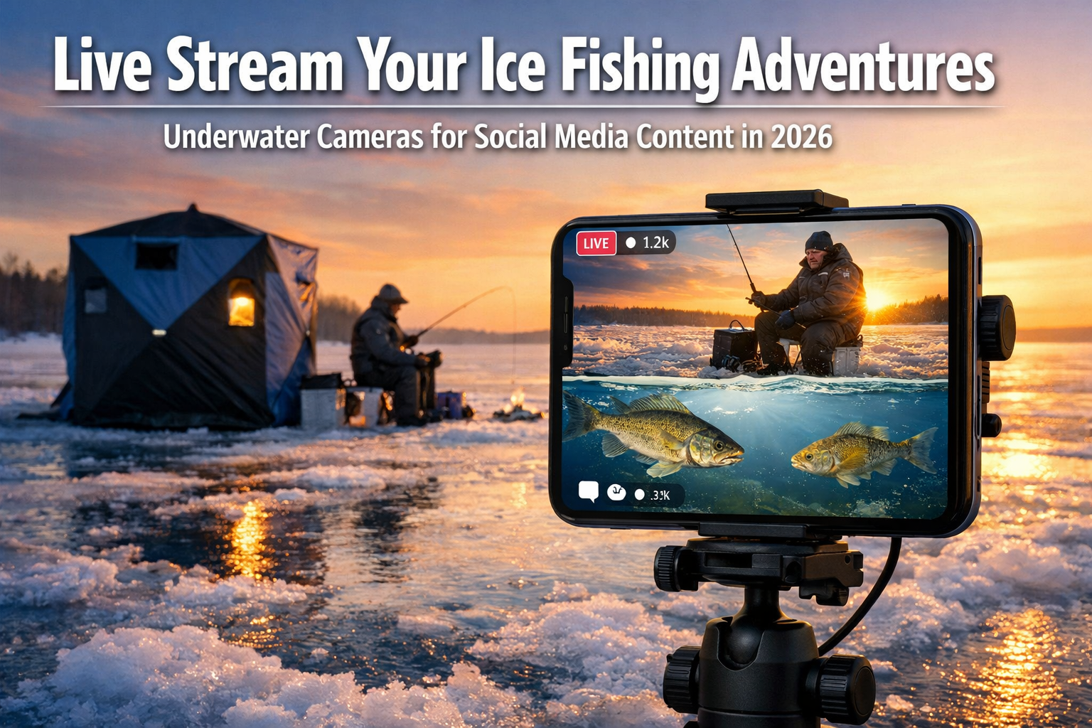 Live Streaming Your Ice Fishing Adventures: Using Underwater Cameras for Social Media Content in 2026