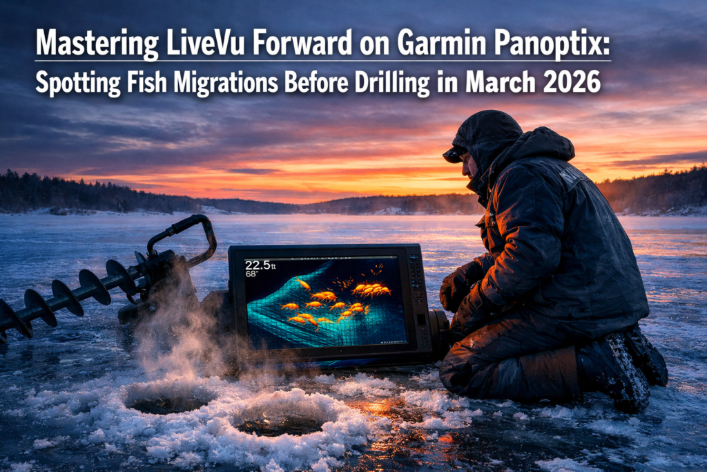 Mastering LiveVu Forward on Garmin Panoptix: Spotting Fish Migrations Before Drilling in March 2026