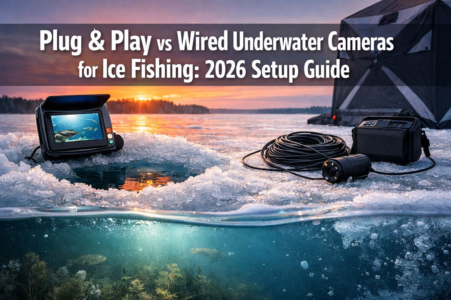 Plug & Play vs Traditional Wired Underwater Cameras for Ice Fishing: 2026 Setup Guide and Field Test