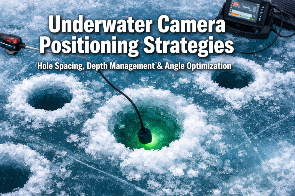 Underwater Camera Positioning Strategies: Hole Spacing, Depth Management, and Angle Optimization for Maximum Fish Visibility