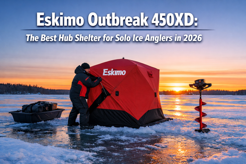 Upgrading to Eskimo Outbreak 450XD: Why It's the Best Hub Shelter for Solo Mobile Anglers in 2026