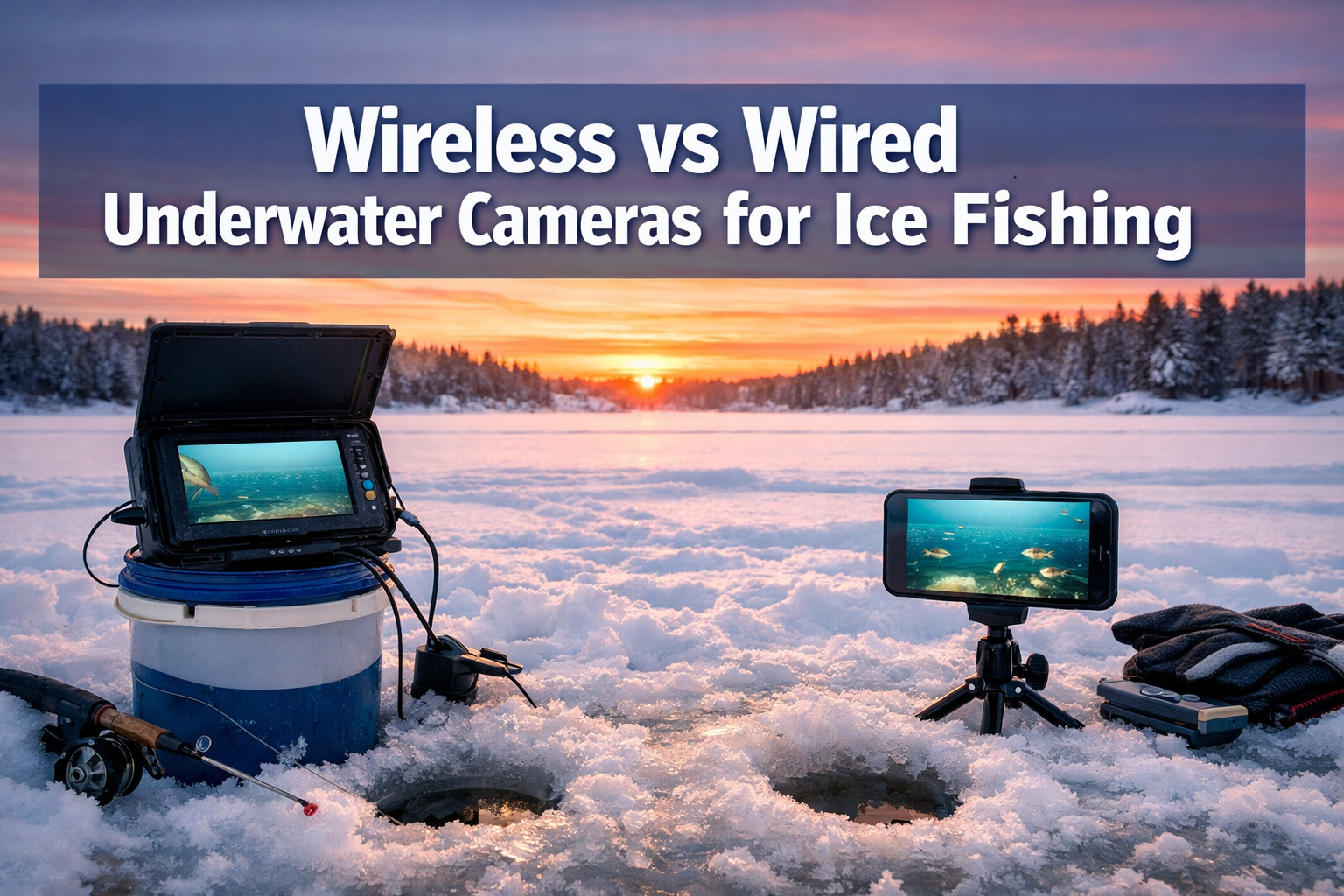 Wireless vs. Wired Underwater Cameras for Ice Fishing: Connectivity, Setup Time, and Real-Time Monitoring Comparison