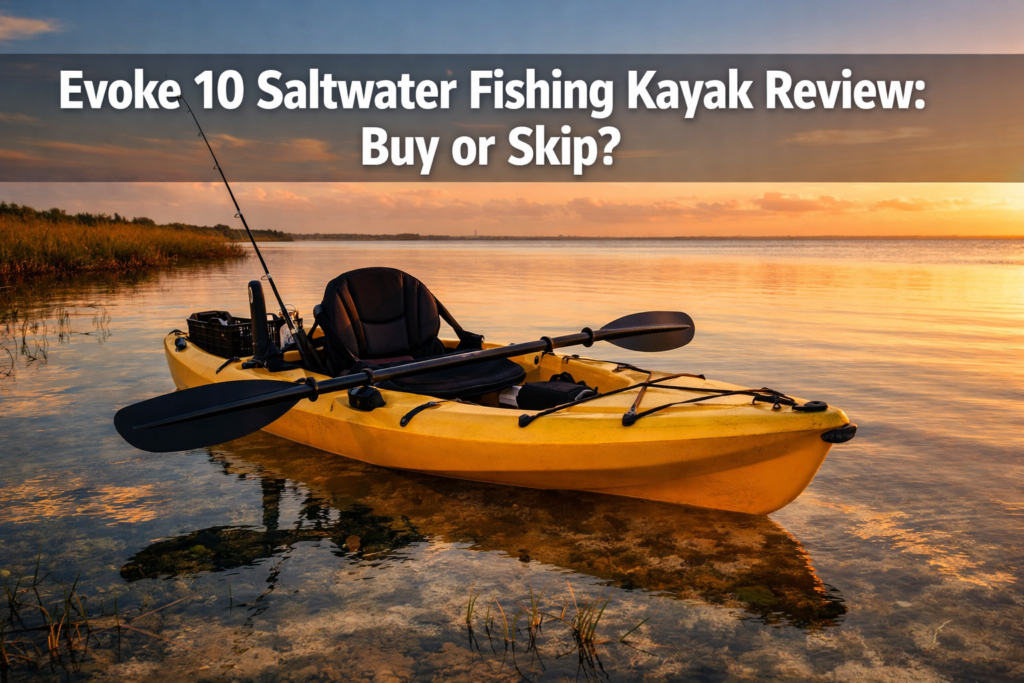 evoke 10 saltwater fishing kayak review